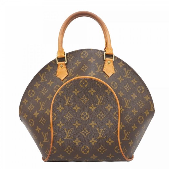 Louis Vuitton Monogram Ellipse MM Handbag M51126 Brown Women's - Picture 1 of 15